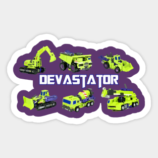 Devastator Sticker